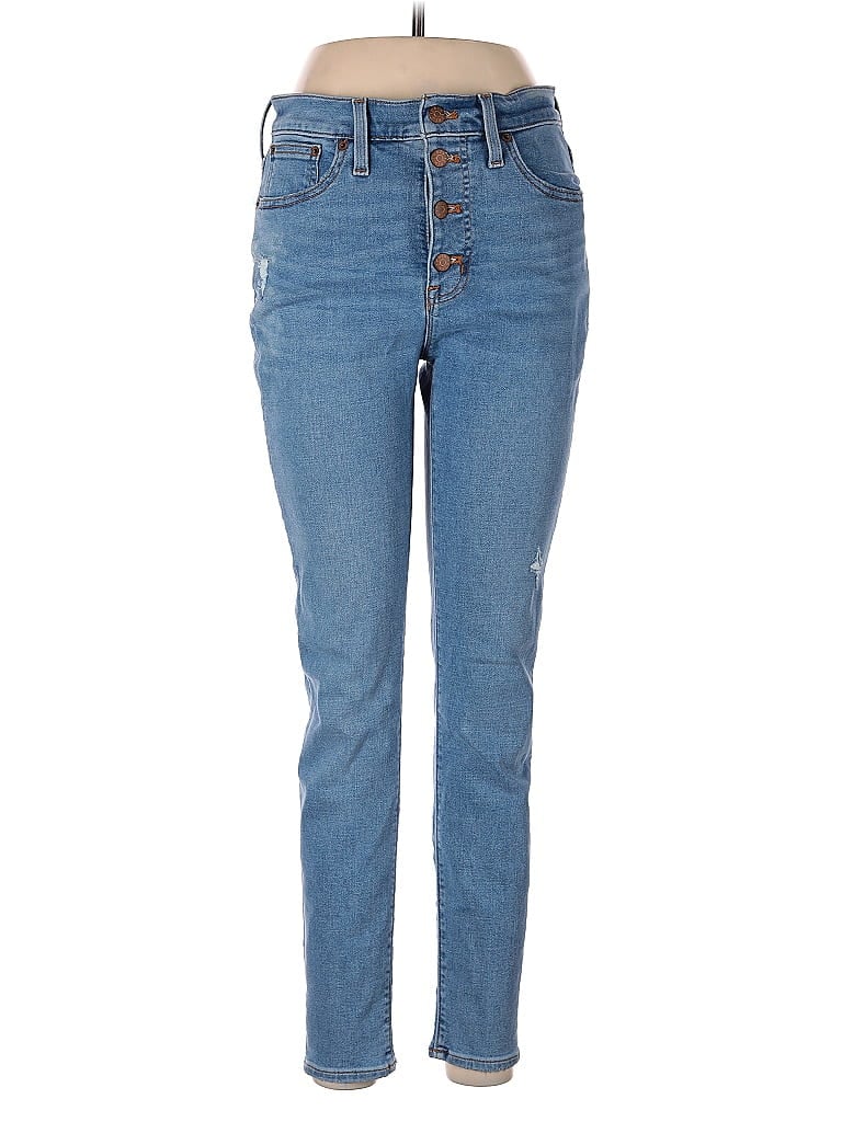 Pre-owned J.crew Factory Store Jeans In Blue