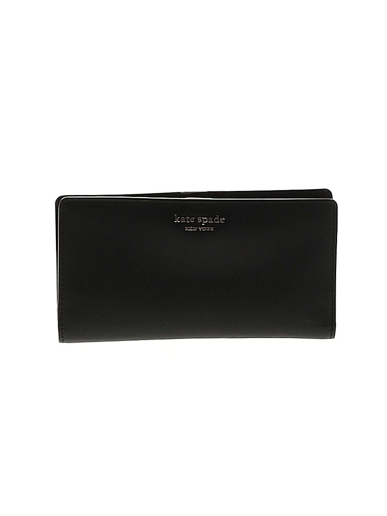 Kate Spade New York 100% Leather Black Leather Wallet One size - photo 1