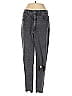 Express Hearts Gray Jeans Size 4 - photo 1