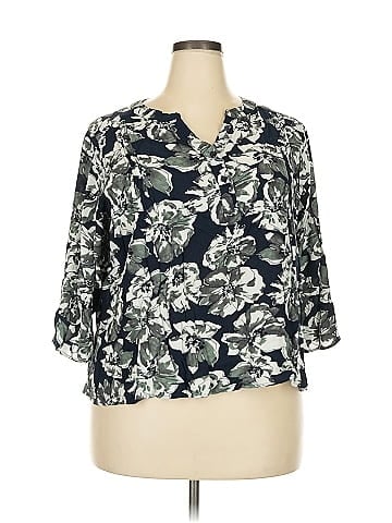 Fun2Fun 3/4 Sleeve Blouse (view 1)