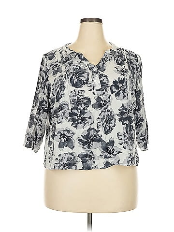 Fun2Fun 3/4 Sleeve Blouse (view 1)