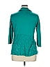 Lane Bryant Outlet 100% Acrylic Teal Green Cardigan Size 14 - photo 2