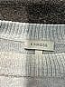 Kinross 100% Cotton Stripes Gray Pullover Sweater Size L - photo 6