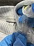 Kinross 100% Cotton Stripes Gray Pullover Sweater Size L - photo 7