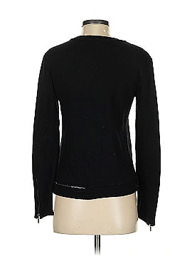 Terre Jacobs outlets Feel The Piece Asymmetrical Hem Whipstitched Seams Crewneck Sweater