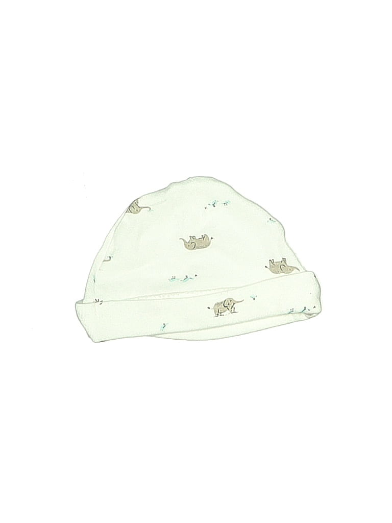 Pre-owned Unbranded Kids' Beanie Hat In White