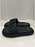 Moncler 100% Rubber Black Slyder Sandals Size EU 37 - photo 7