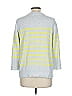 Kinross 100% Cotton Stripes Gray Pullover Sweater Size L - photo 2
