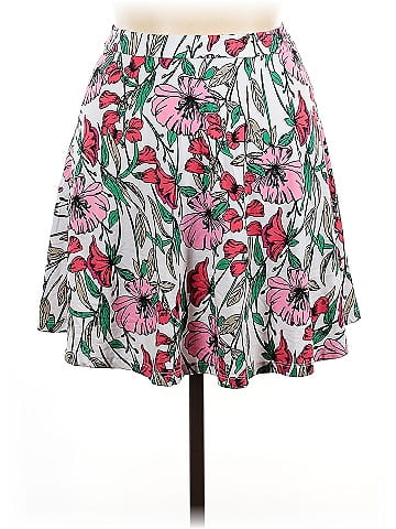 French Grey Casual Skirt (view 1)