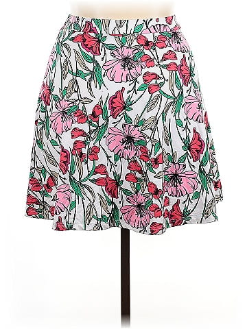 French Grey Casual Skirt (view 2)