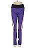 Balini Color Block Purple Active Pants Size S - photo 1