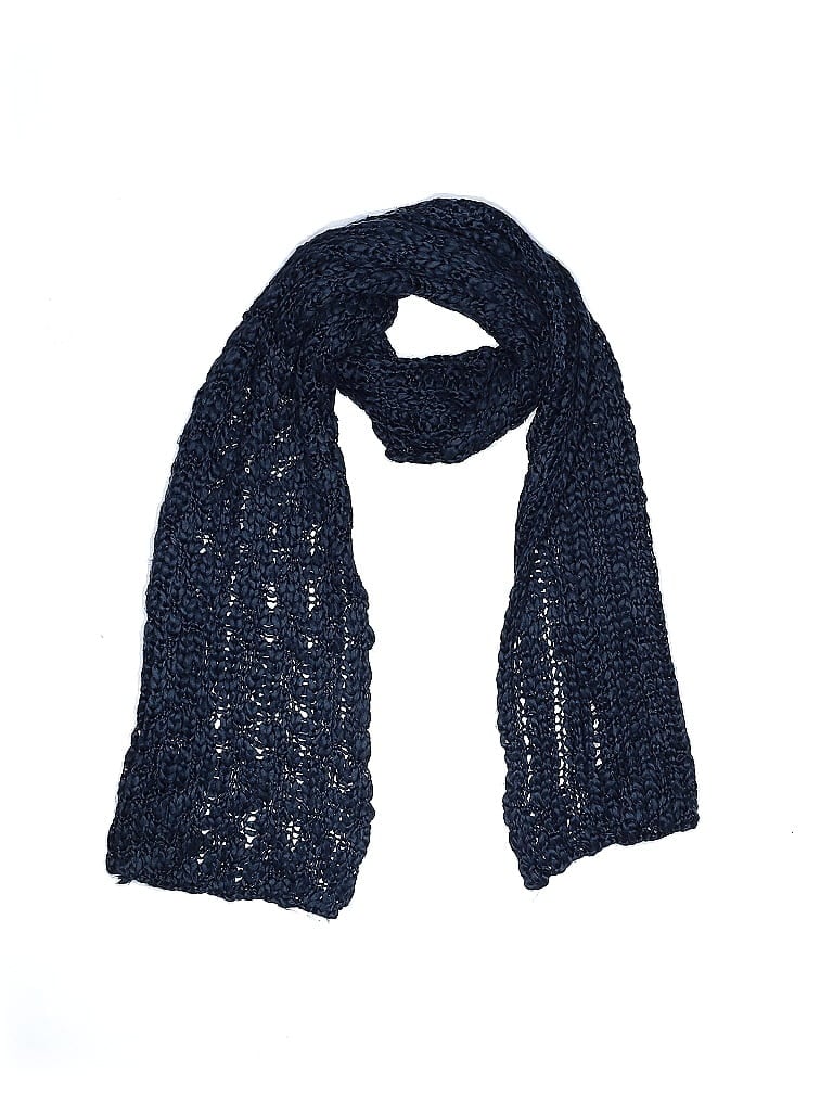 Pre-owned Assorted Brands Scarf In Blue