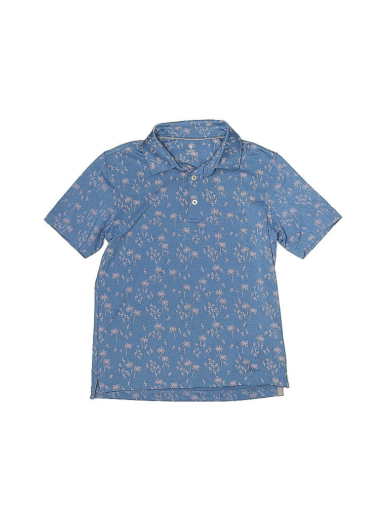 Johnnie-O Blue Short Sleeve Polo Size 10 - photo 1
