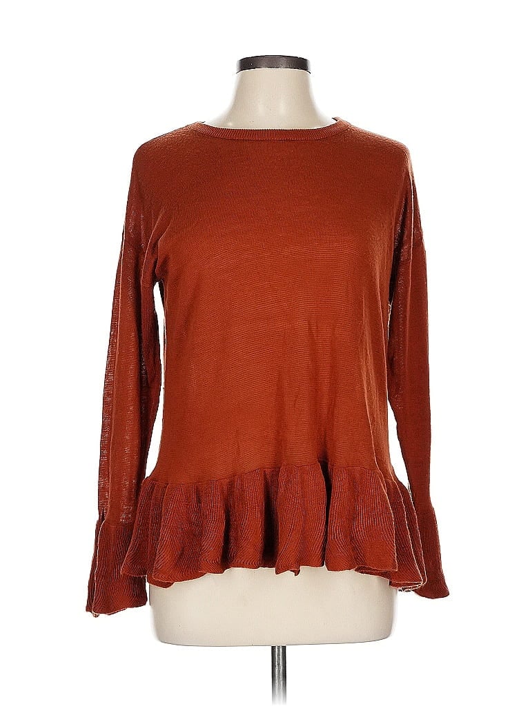 Click to view more detailed imagery on our partner's website Pre-owned Cremieux Pullover Sweater In Brown