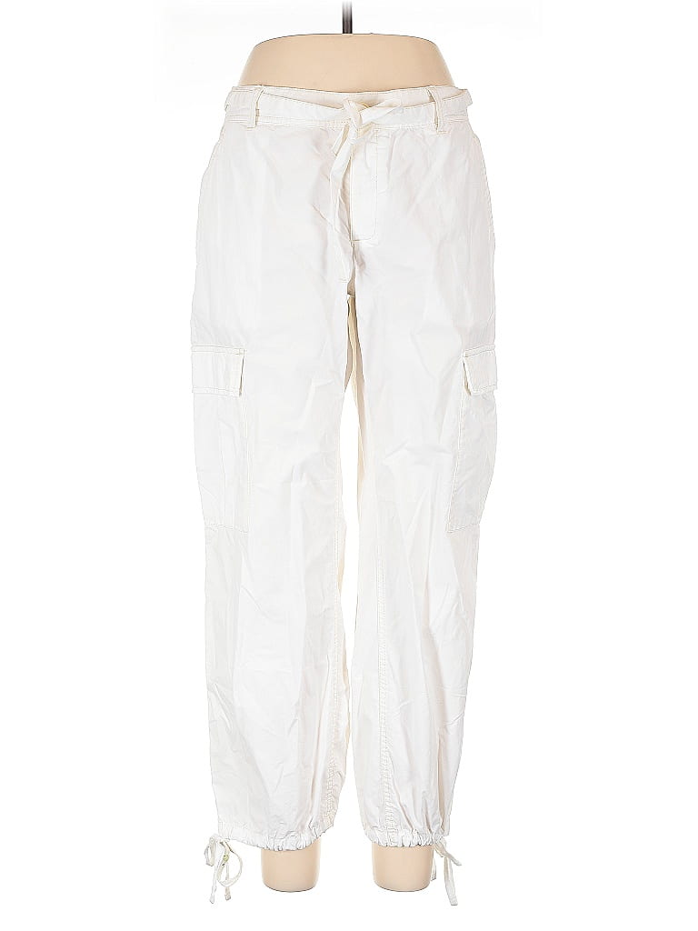 Tommy Hilfiger Striped Wide Leg Cargo Pants Size 8