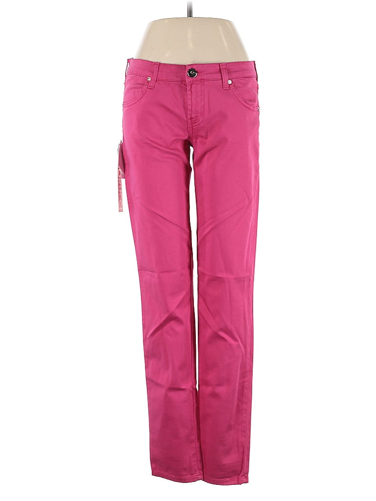 FIORUCCI 100% Cotton Pink Casual Pants Size 24 waist - photo 1