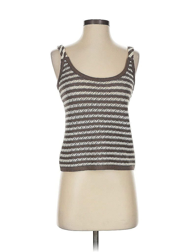 Pre-owned St John Pullover Sweater In Brown