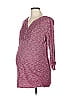 Motherhood Burgundy Long Sleeve Henley Size L - photo 1