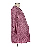 Motherhood Burgundy Long Sleeve Henley Size L - photo 4