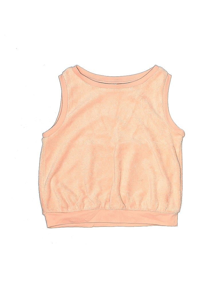 Pre-owned Carter's Kids' Sweater Vest In Orange