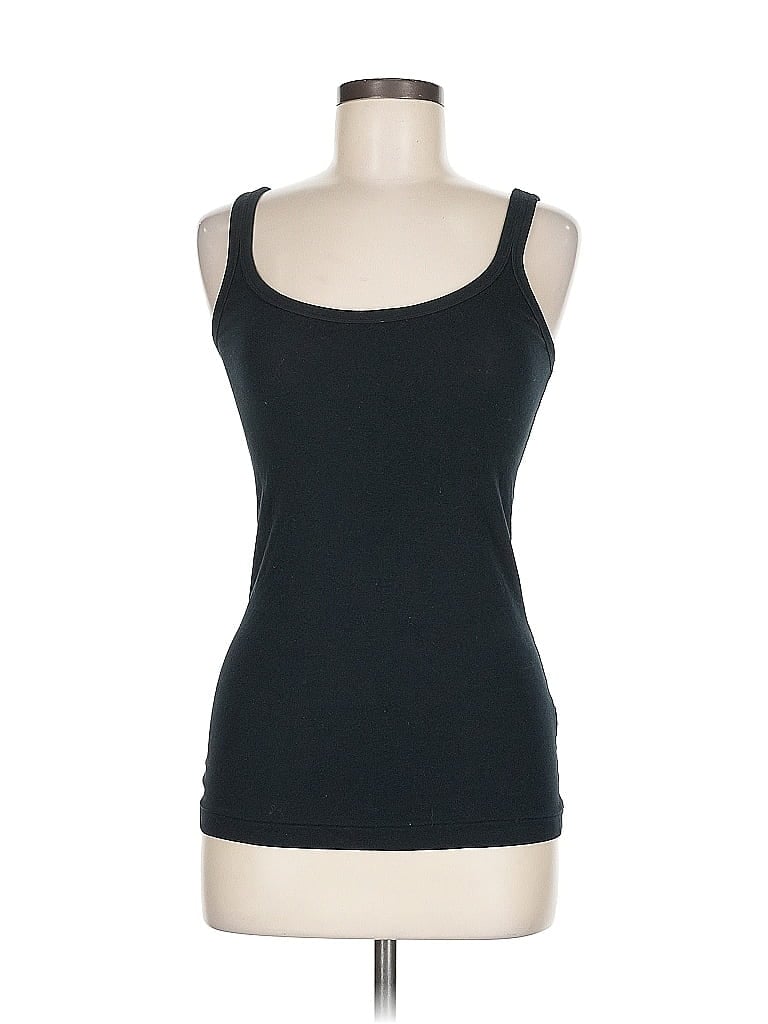 Pre-owned Banana Republic Tank Top Black Strapless Neckline Tops