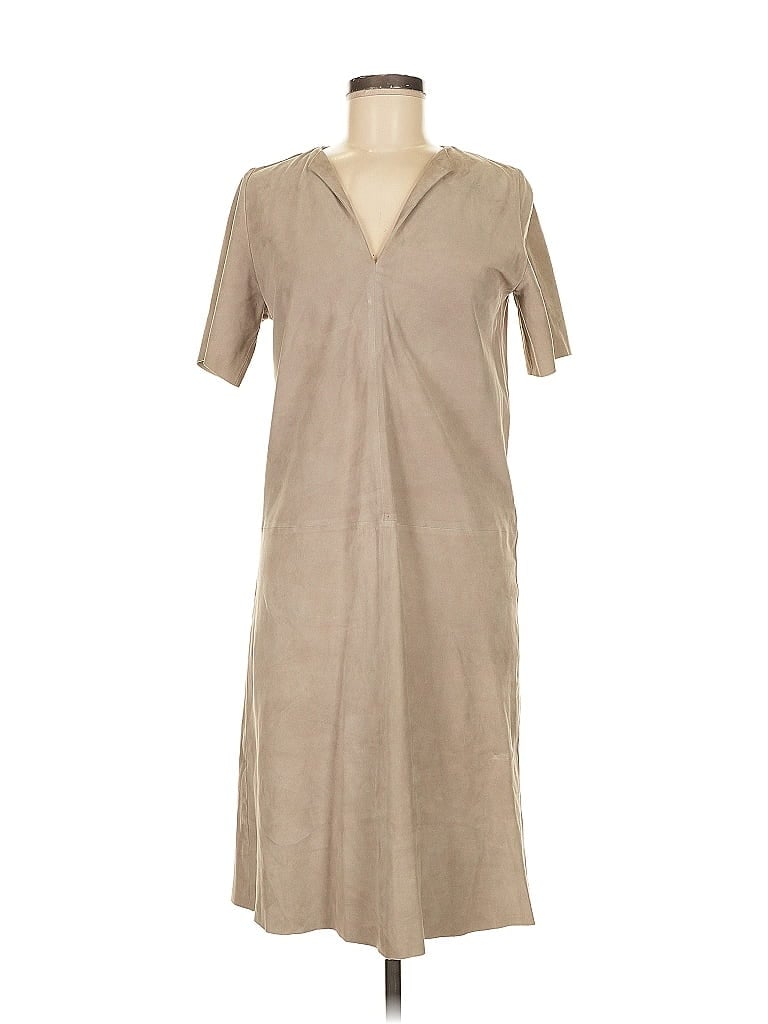 Pre-owned Pauw Casual Dress In Brown