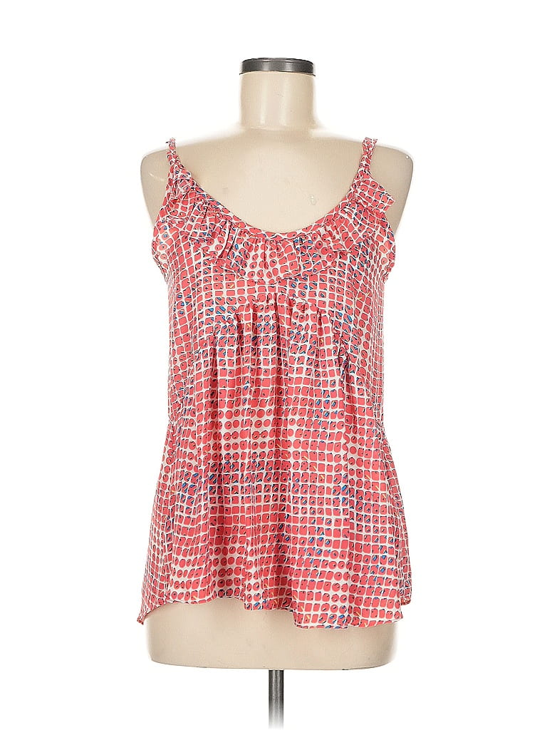 Pre-owned Nu New York Sleeveless Blouse In Red