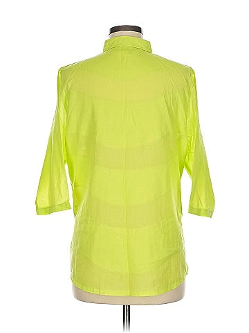 Christine 3/4 Sleeve Button-Down Shirt (view 2)