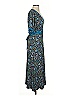 Ann Taylor LOFT Paisley Blue Casual Dress Size XS - photo 4