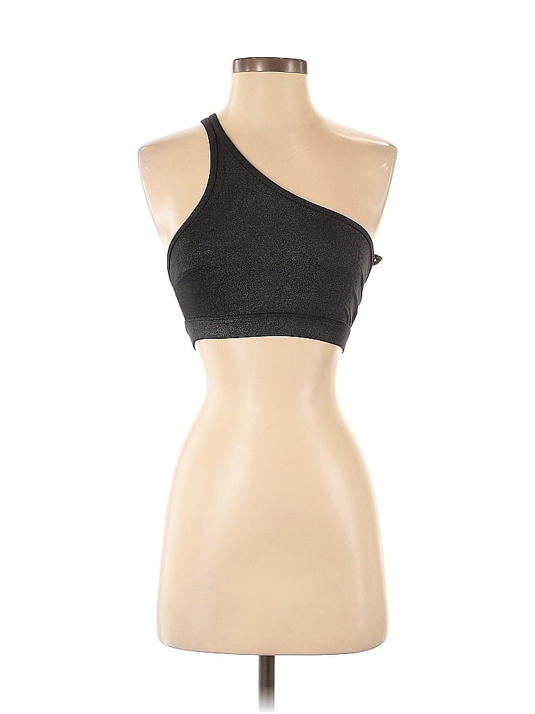 Click to view more detailed imagery on our partner's website Pre-owned All Access Tank Top Black One Shoulder Neckline Tops