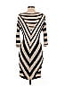 Bebe Stripes Tan Cocktail Dress Size L - photo 2