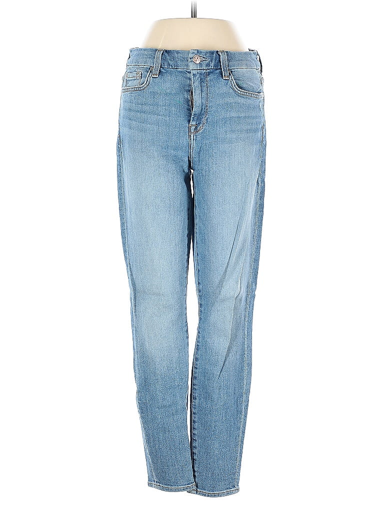 Women’s 7 For All Mankind Green Jeans Size 27 main image 0