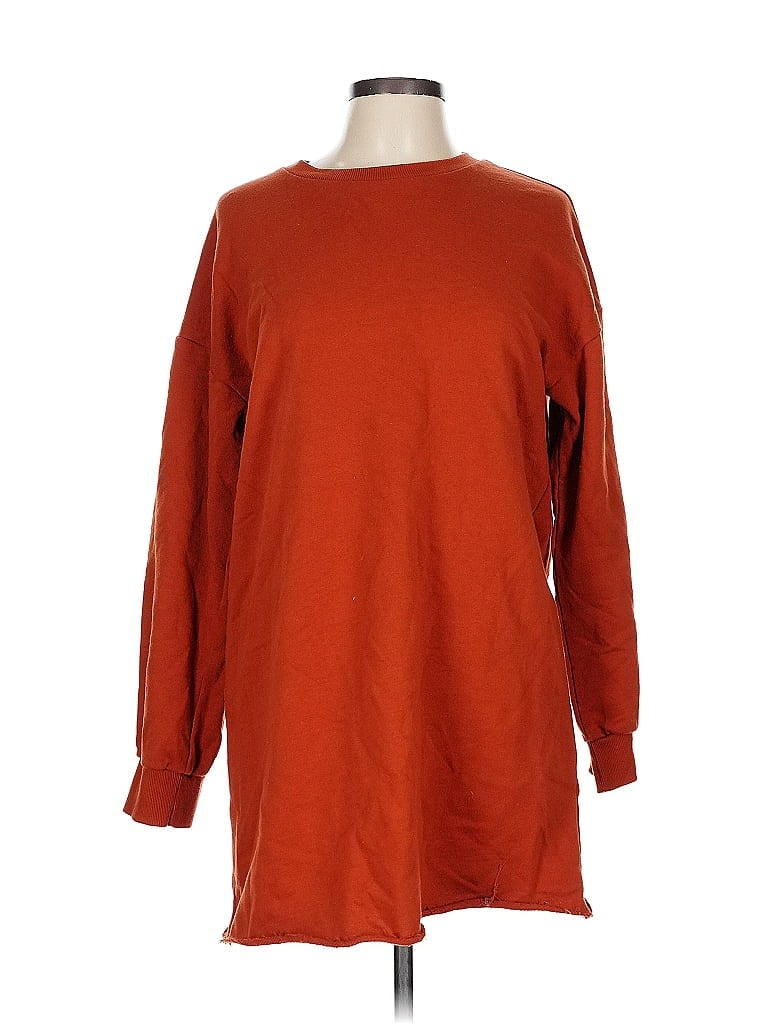 Click to view more detailed imagery on our partner's website Pre-owned Forever 21 Casual Dress In Orange