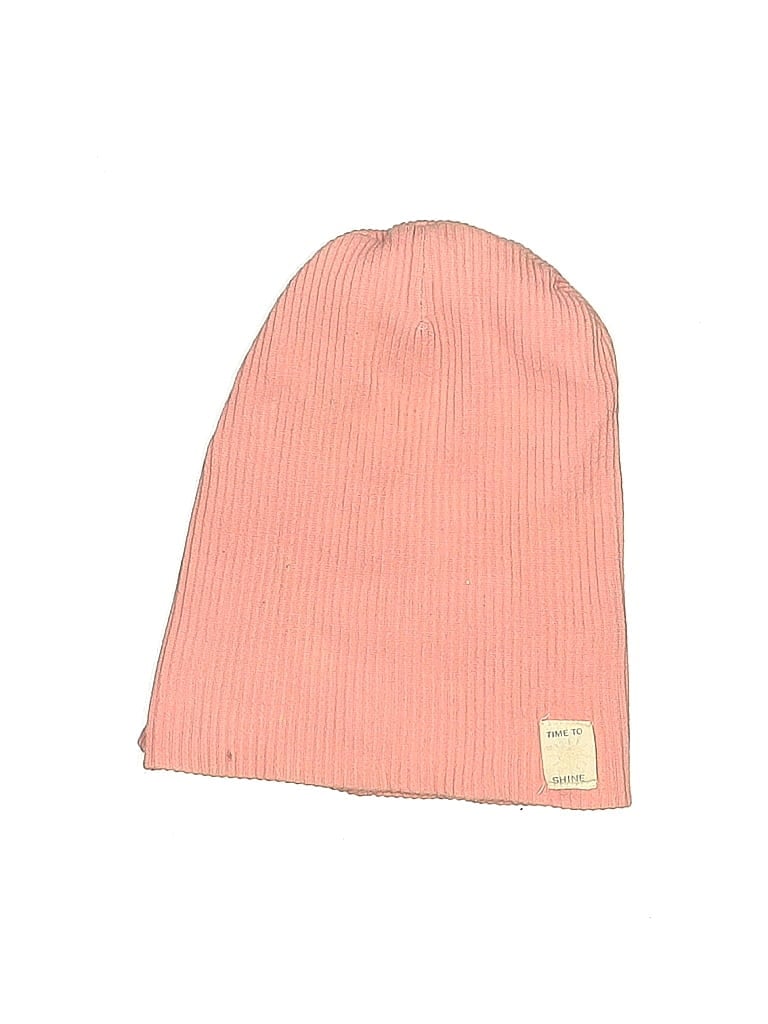 Pre-owned Assorted Brands Beanie Hat In Pink
