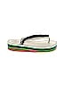 Chloé White Black Lou Flat Sandals Size EU 39 - photo 1