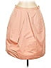Weekend Max Mara 100% Cupro Solid Orange Formal Skirt Size 8 - photo 1
