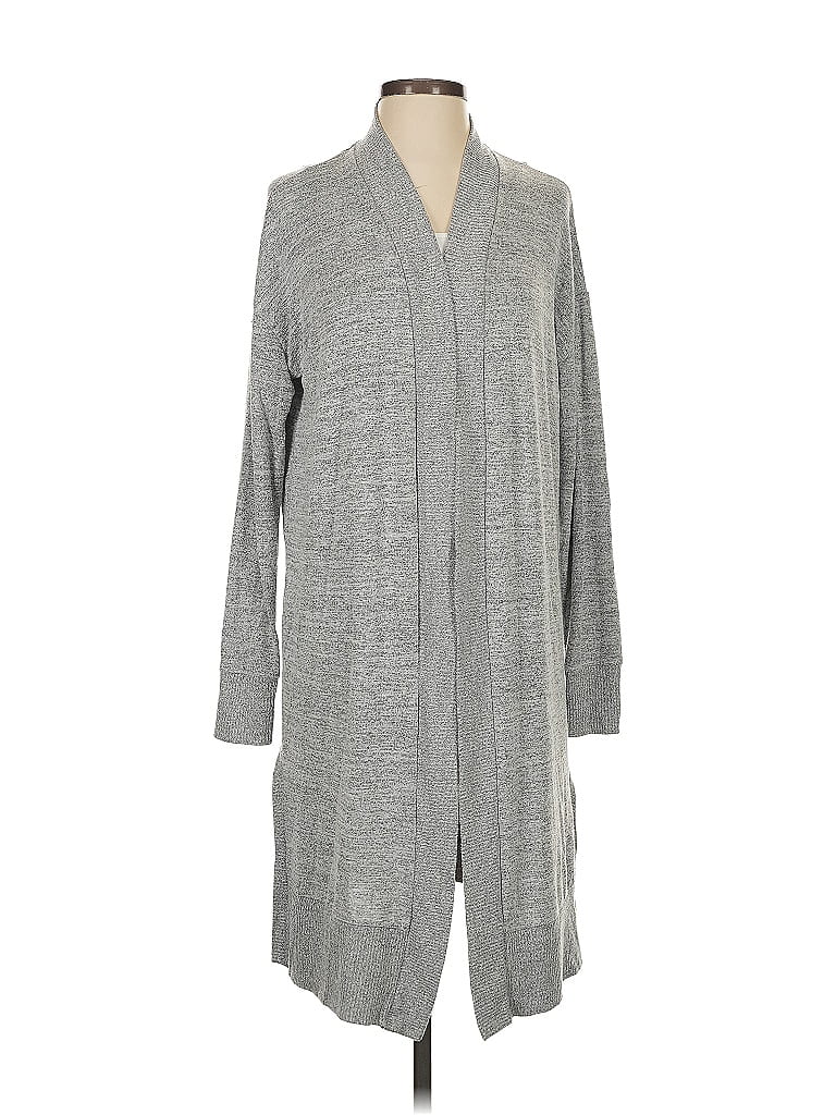 Pre-owned Gap Cardigan Sweater In Gray