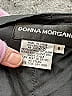 Donna Morgan 100% Polyester Black Cocktail Dress Size 8 - photo 3