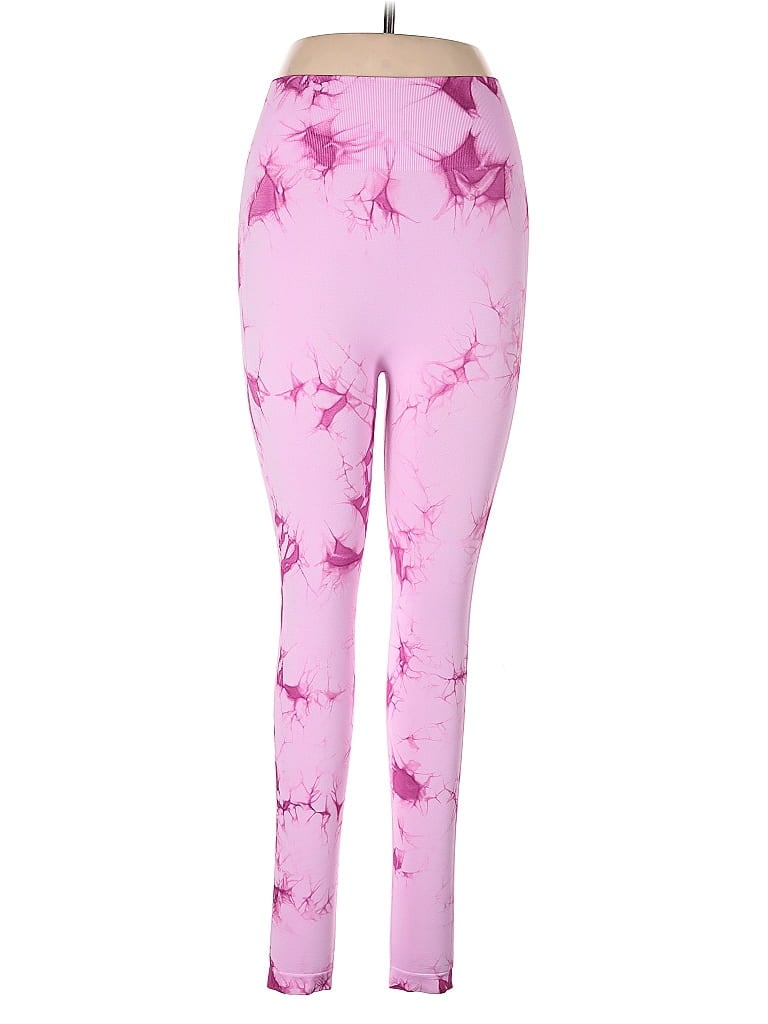 Pre-owned Unbranded Leggings In Pink