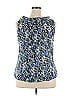 Chadwicks 100% Polyester Blue Sleeveless Blouse Size 18 - photo 2