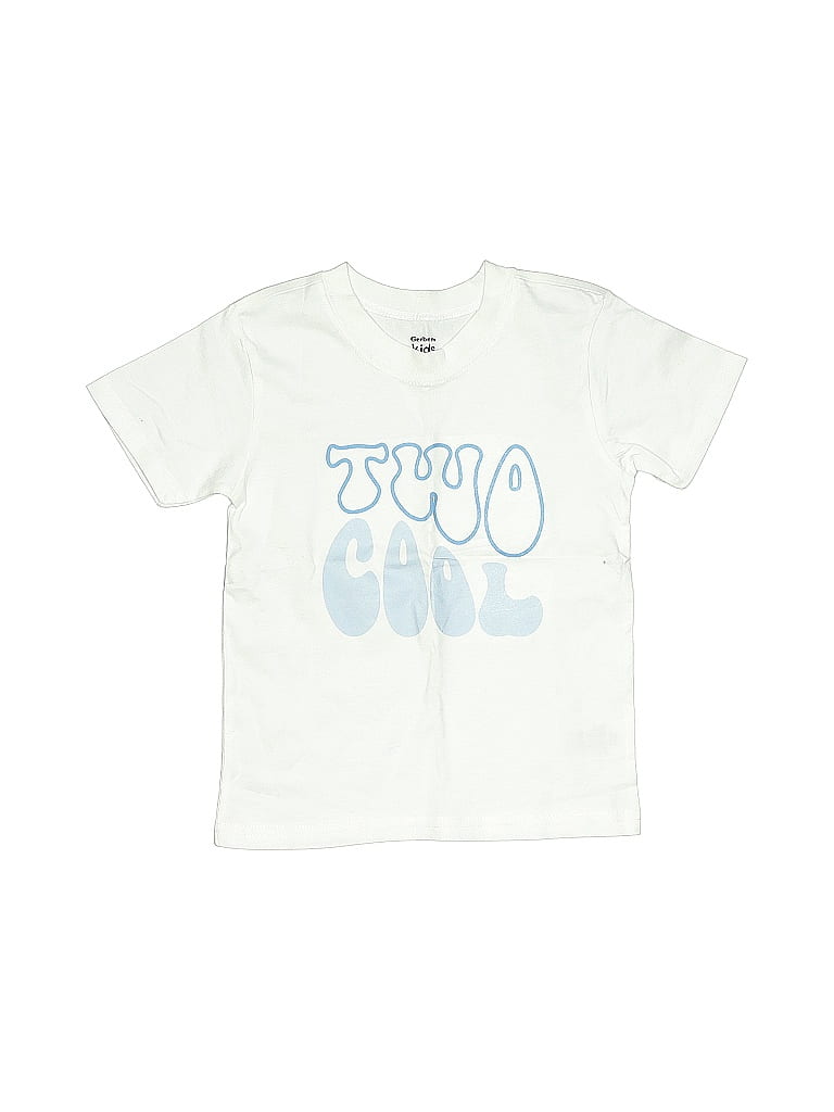 Gerber 100% Cotton White Short Sleeve T-Shirt Size 3T - photo 1
