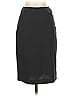 Shin Choi Solid Black Wool Skirt Size 2 - photo 1