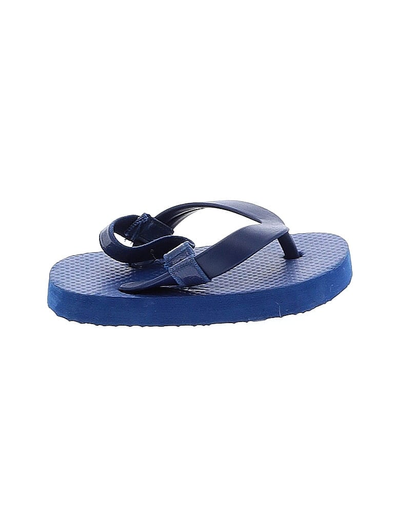 Pre-owned Unbranded Kids' Flip Flops In Blue