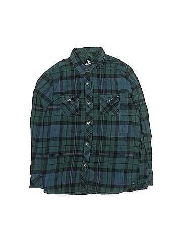 Volcom Long Sleeve Button-Down Shirt (view 1)