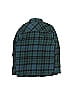 Volcom 100% Cotton Plaid Green Teal Long Sleeve Button-Down Shirt Size 8 - 10 - photo 2