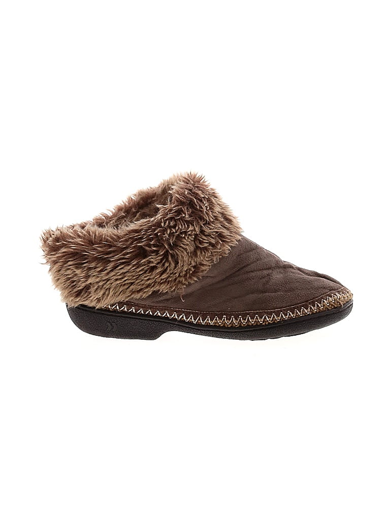 Isotoner Brown Tan Ankle Boots Size 9 1/2 - photo 1