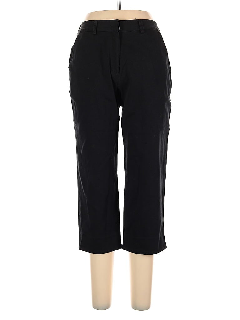 Pre-owned Larry Levine Casual Pants In Black