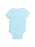Circo 100% Cotton Blue Short Sleeve Onesie Size 3-6 mo - photo 1