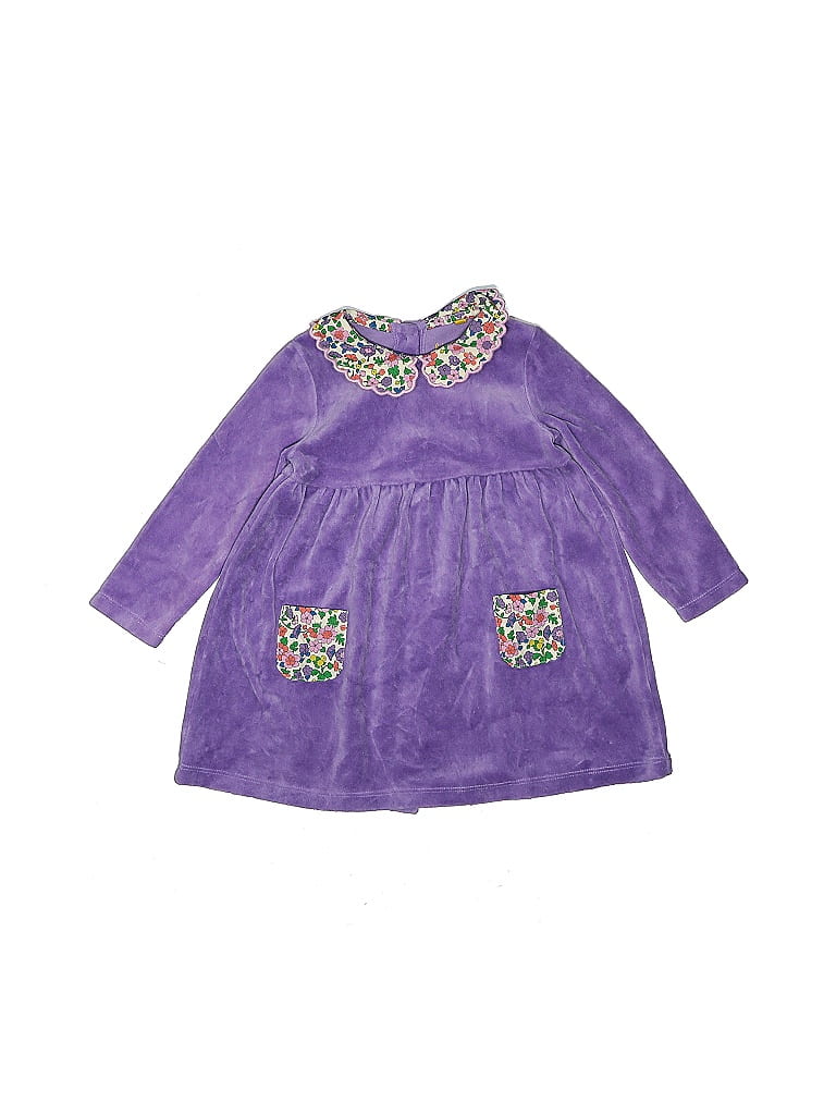 Baby Boden Purple Dress Size 12-18 mo - photo 1