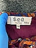 Sea New York 100% Viscose Floral Burgundy Casual Dress Size XS - photo 7